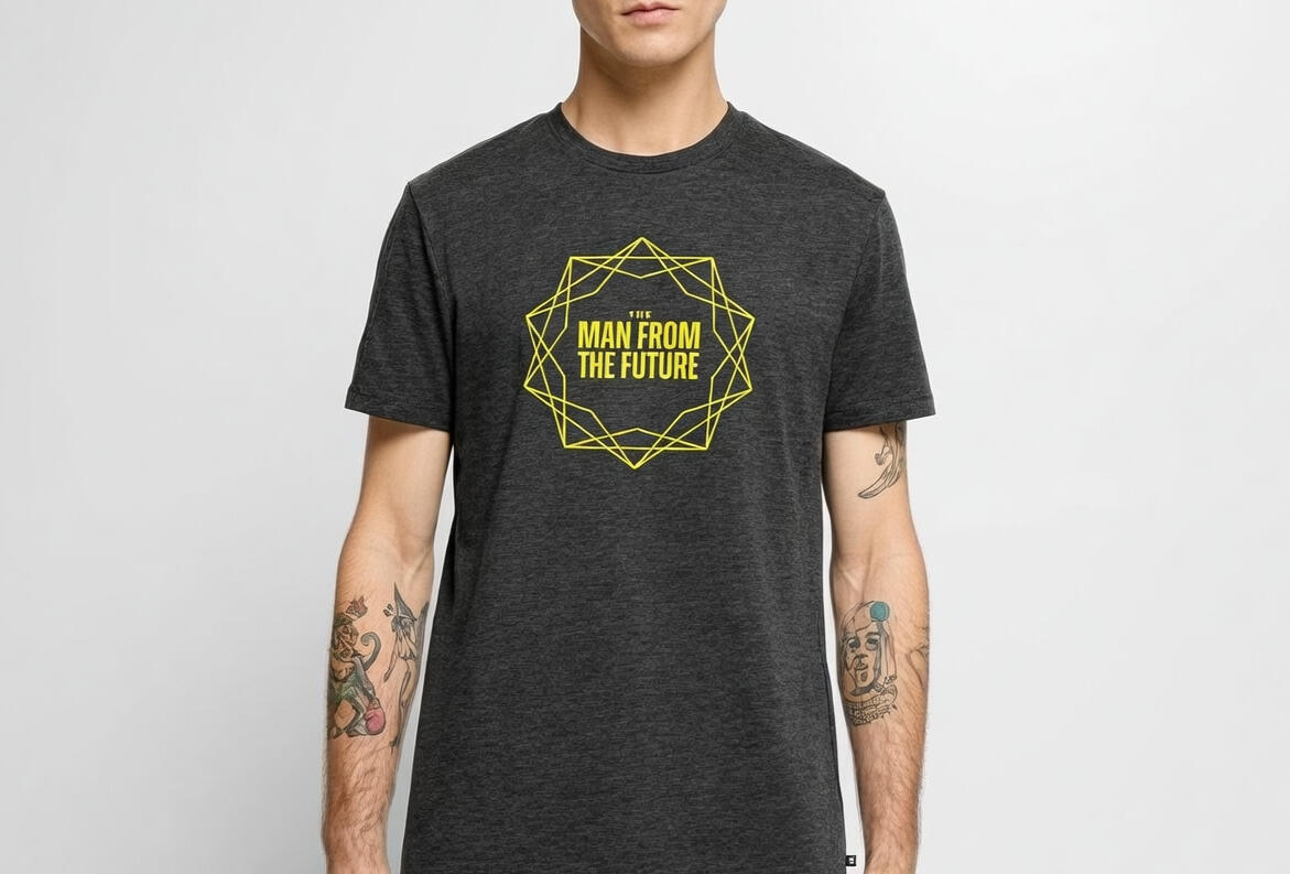 The Man From The Future t-shirt The Man From The Future logo t-shirt